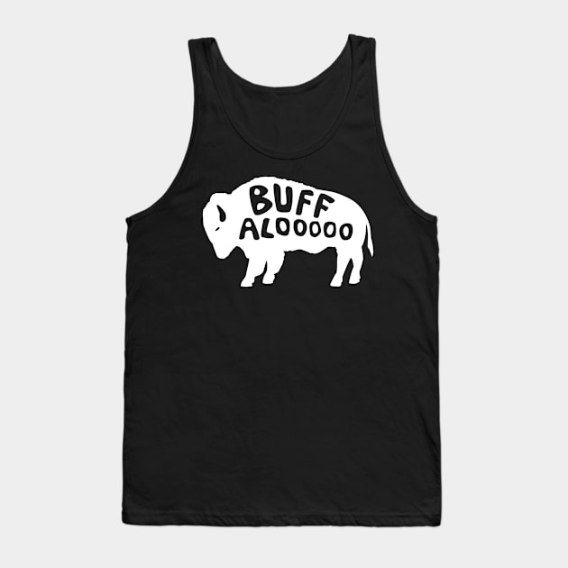 Buffalooooo American Bison Buffalo Tank Top by Brobocop